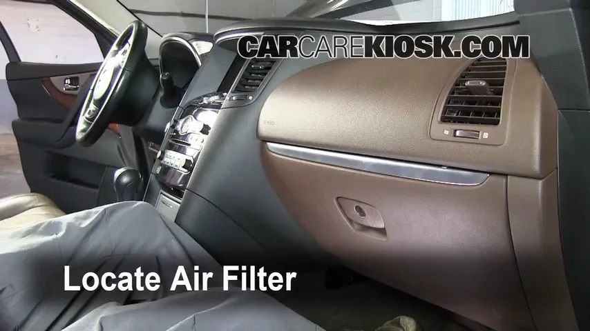 2010 Infiniti FX35 3.5L V6 Air Filter (Cabin)